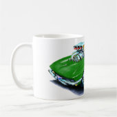 Mug Convertible 1965 vert de Corvette (Gauche)