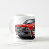 Mug Convertible 1966 rouge de sabre d'abordage d'Olds (Devant gauche)