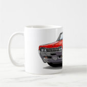 Mug Convertible 1966 rouge de sabre d'abordage d'Olds (Gauche)