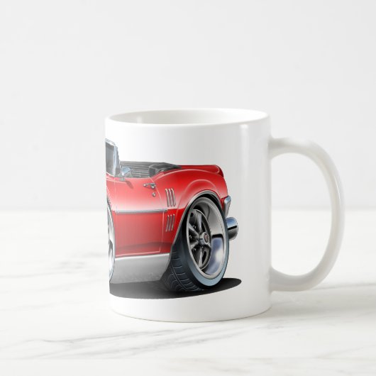 Mug Convertible 1967 rouge de Firebird (Droite)