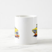 Mug Convertible 1969 jaune de Firebird (Centre)