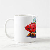 Mug Convertible 1984-93 rouge de Corvette (Gauche)
