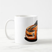 Mug Convertible 2012 Orange-Noir de Camaro (Gauche)