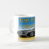 Mug Convertible noir de 68 Firebird (Devant gauche)