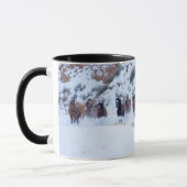 Mug Convoi de chevaux Cowboy | Ranch Hideout, Shell, W (Gauche)
