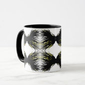 Mug Convoitise Abstraite 7 Péchés Capitaux Art à l'enc (Devant gauche)
