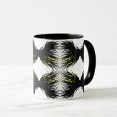Mug Convoitise Abstraite 7 Péchés Capitaux Art à l'enc (Devant droit)