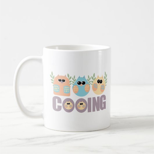 Mug Cooing des hiboux (Gauche)