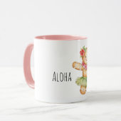 Mug Cookie au gingembre Aloha (Devant gauche)