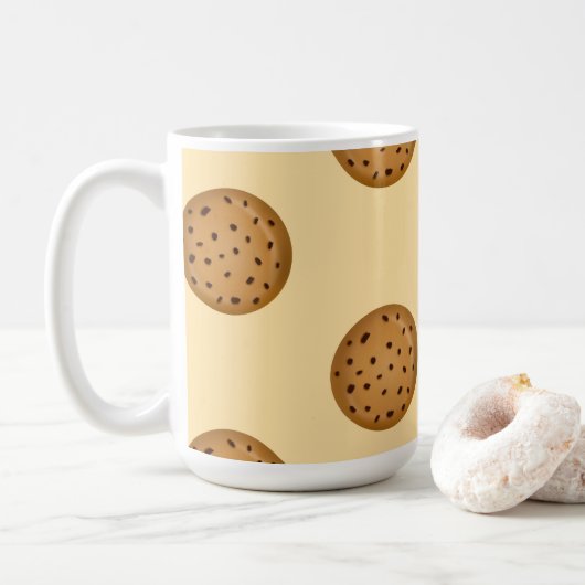Mug Cookie aux pépites de chocolat  (Avec donut)