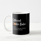 Mug Cookie Baker Definition Funny Christmas Baking  (Gauche)