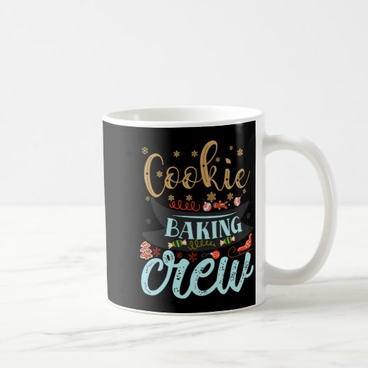 Mug Cookie Baking Crew Christmas Holiday Family T Shir (Droite)