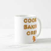 Mug Cookie Baking Crew Family Matching Group Noël (Devant droit)
