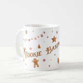 Mug Cookie Baking Queen Holiday Design (Devant gauche)