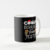 Mug Cookie Baking Team Tester Gingerbread Christmas Co (Devant droit)
