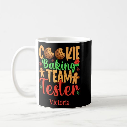 Mug Cookie Baking Team Tester Name Holiday Toddler T S (Gauche)