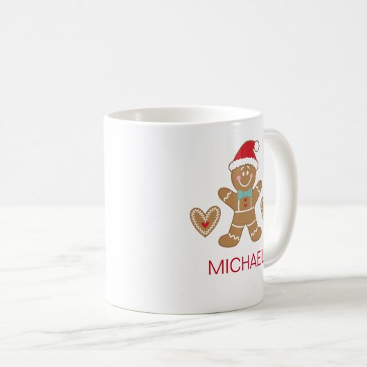 Mug Cookie de Noël (Devant droit)