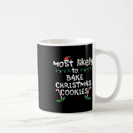 Mug Cookie de Noël Cookie de Noël de famille Matc (Droite)
