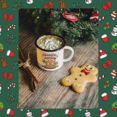 Mug Cookie de Noël Cuisine pain d'épice de la maison -