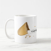 Mug Cookie Fortune - Écrivez votre propre texte (Gauche)
