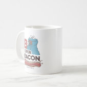 Mug Cookie Monster | B est pour Bacon (Devant gauche)