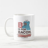 Mug Cookie Monster | B pour Bacon (Gauche)