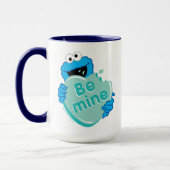 Mug Cookie Monster "Be Mine" Candy Saint-Valentin (Gauche)