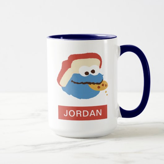 Mug Cookie Monster Camp Cookies | Ajouter Votre Nom (Droite)