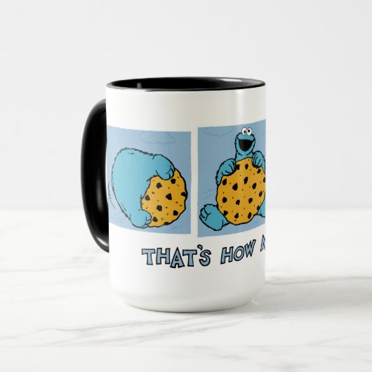 Mug Cookie Monster | C'est comme ça que je roule (Devant gauche)