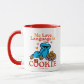 Mug Cookie Monster | Citation de la Saint Valentin (Gauche)