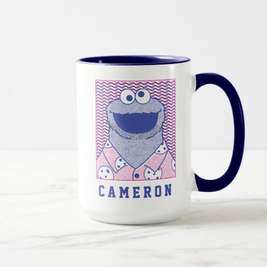 Mug Cookie Monster | Cookie Bouton Bas (Droite)