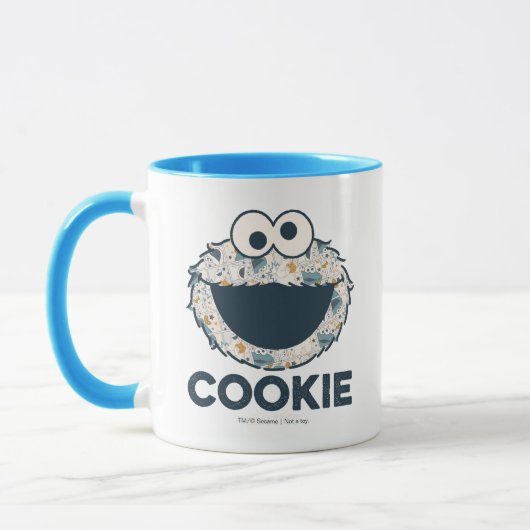 Mug Cookie Monster | Cookie depuis 1969 (Gauche)