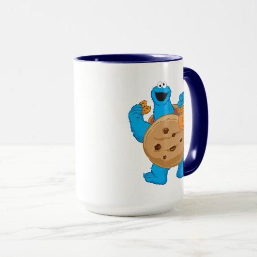 Mug Cookie Monster | Costume de biscuits (Devant droit)