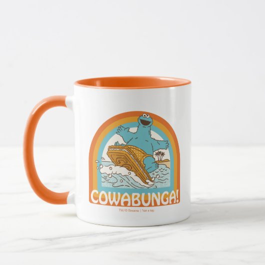 Mug Cookie Monster Cowabunga! (Gauche)