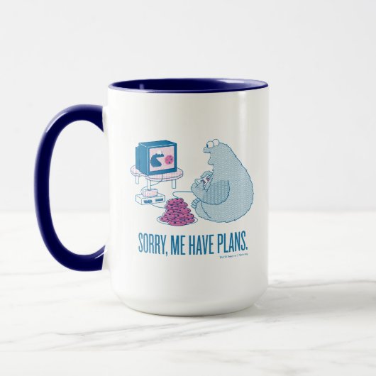 Mug Cookie Monster | Désolé, J'Ai Des Plans (Gauche)