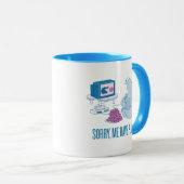 Mug Cookie Monster | Désolé, J'Ai Des Plans (Devant droit)