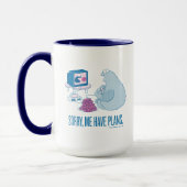 Mug Cookie Monster | Désolé, Me A des Plans (Gauche)