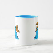 Mug Cookie Monster Eating All the Cookies (Centre)