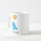 Mug Cookie Monster Heart Balloon (Devant gauche)