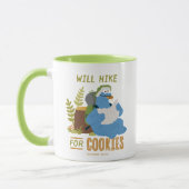 Mug Cookie Monster | Marchera pour des cookies (Gauche)