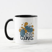 Mug Cookie Monster | Me Just Here pour les cookies (Gauche)
