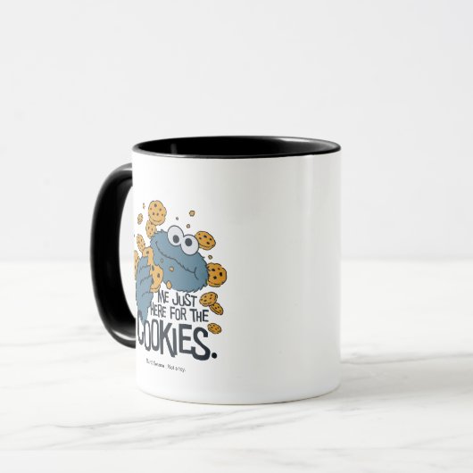 Mug Cookie Monster | Me Just Here pour les cookies (Devant gauche)