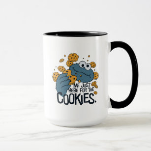 Mug Cookie Monster   Me Just Here pour les cookies