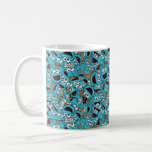 Mug Cookie Monster Modèle Nom Nom Nom