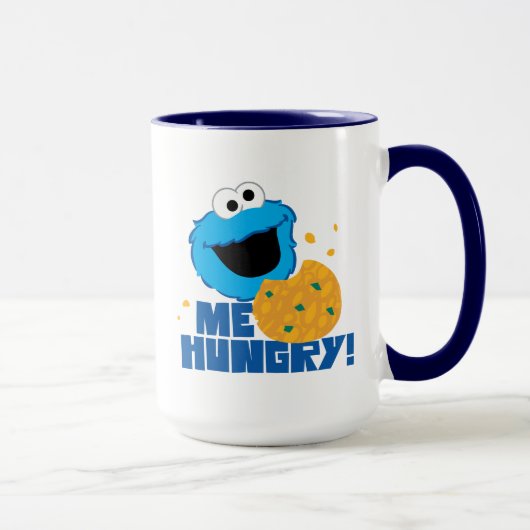 Mug Cookie Monster | Moi qui ai faim ! (Droite)