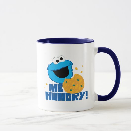 Mug Cookie Monster | Moi qui ai faim ! (Droite)