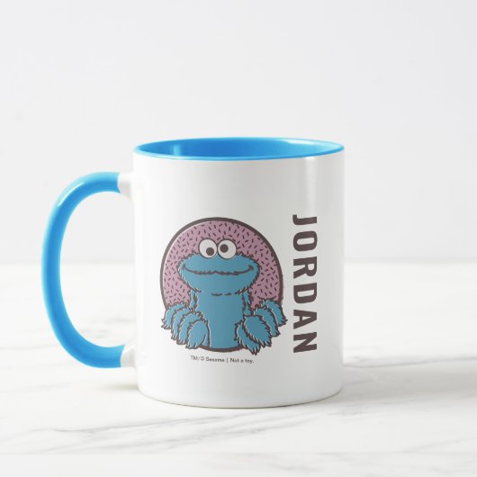 Mug Cookie Monster | Om Nom Nom (Gauche)