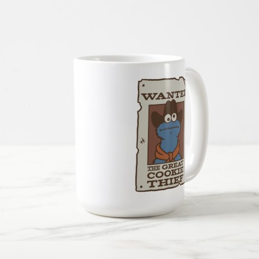 Mug Cookie Monster | Poster Recherché (Devant droit)