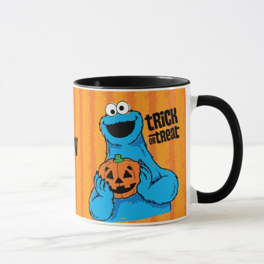 Mug Cookie Monster - Tricoter Ou Traiter | Ajouter Vot (Droite)