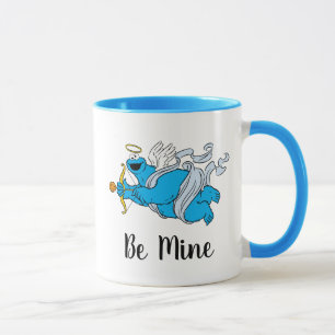Mug Cookie Monster Valentine's Cupid